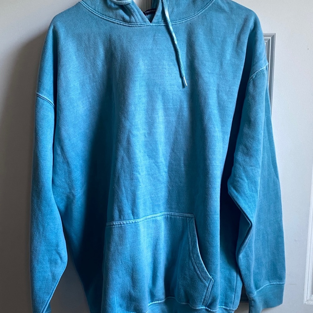 Prettylittlething blue hoodie